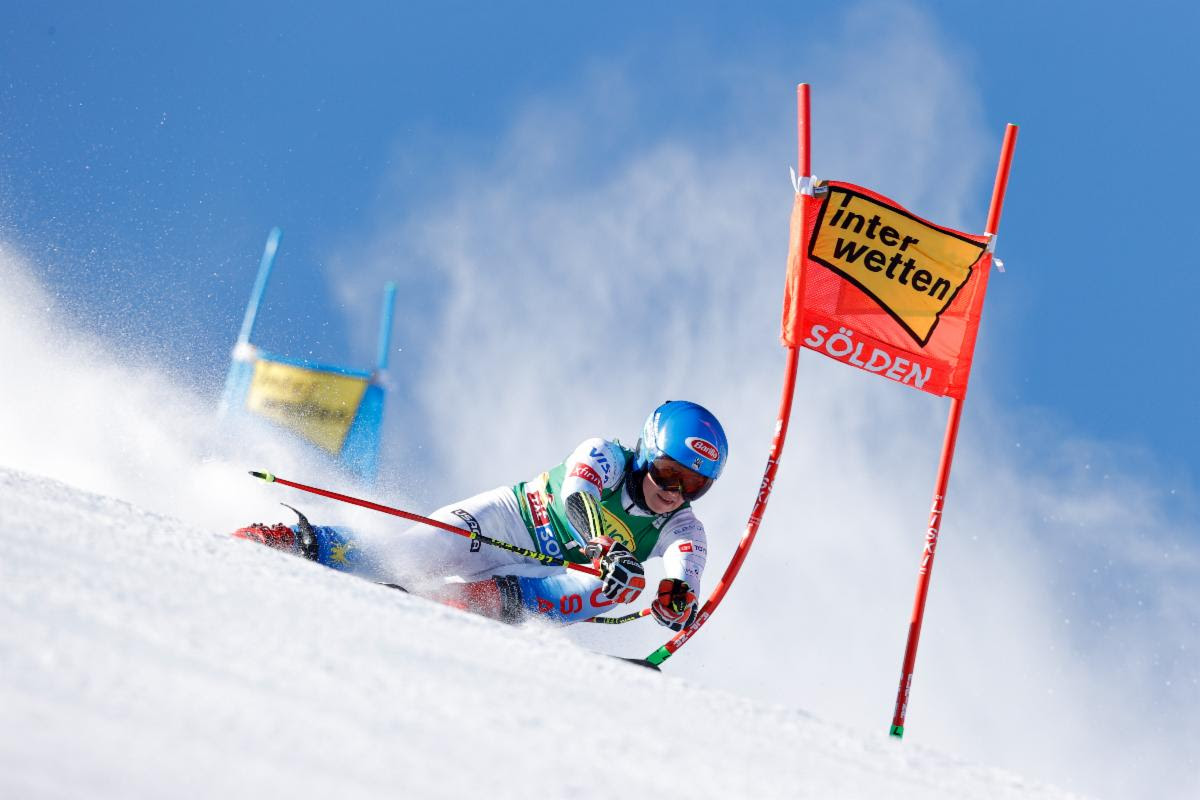 Shiffrin starts off season with a bang, securing Soelden giant slalom ...